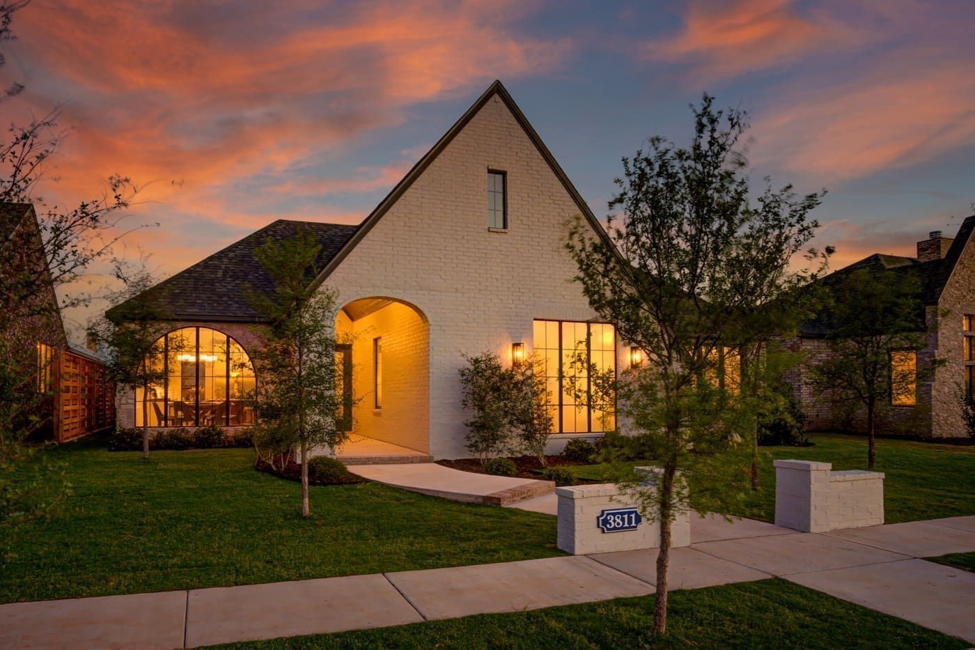 Glendale floor plan — Ventura Homes example, Lubbock TX