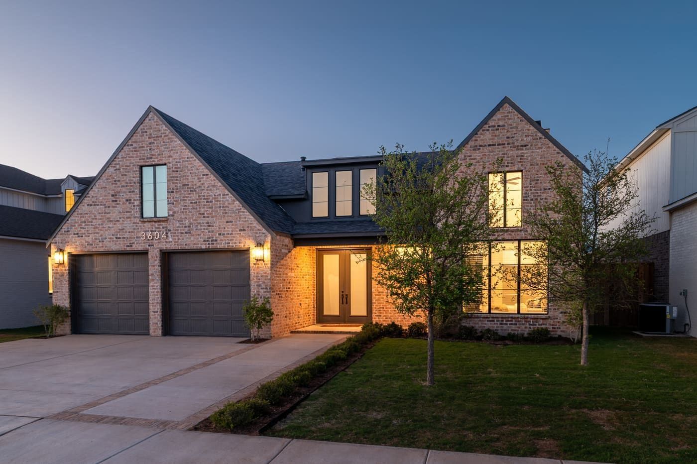 Santa Clara floor plan — Ventura Homes example, Lubbock TX
